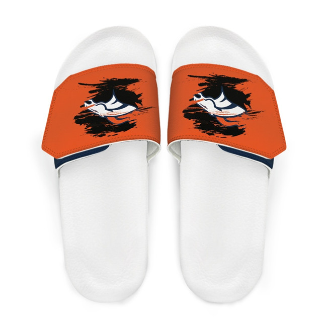 Men's Denver Broncos Beach Adjustable Slides Non-Slip Slippers/Sandals/Shoes 004